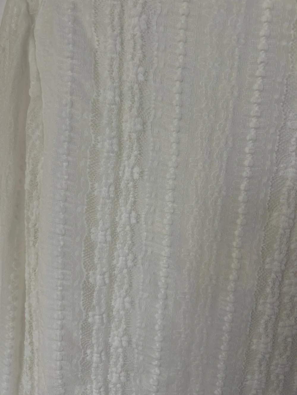 no comment || Women’s White Tie-Front Long Sleeve Top - Picture 3 of 8